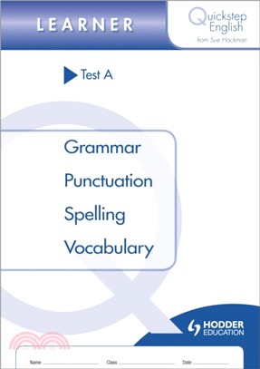 Quickstep English Test A Learner Stage