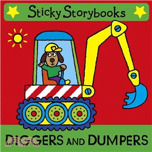 Sticky Storybooks: Diggers and Dumpers