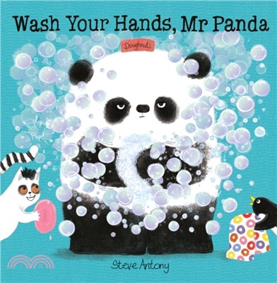 Wash your hands, Mr Panda /