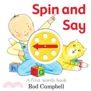 Spin and Say: A First Words Book (Board Book)