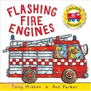 Flashing Fire Engines