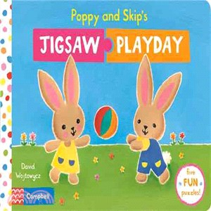 Poppy and Skip's jigsaw play...