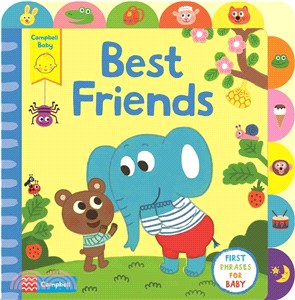 Little Tabs Best Friends: First Phrases for Baby (硬頁書)
