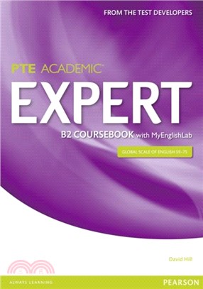 Expert Pearson Test of English Academic B2 Coursebook and MyEnglishLab Pack：Industrial Ecology