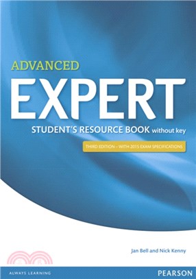 Expert Advanced 3rd Edition Student's Resource Book without Key