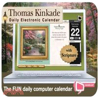 Thomas Kinkade Daily 2012 Calendar