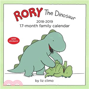 Rory the Dinosaur 2018-2019 Calendar ― 17-month Family