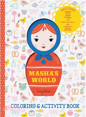 Masha's World Coloring & Activity Book