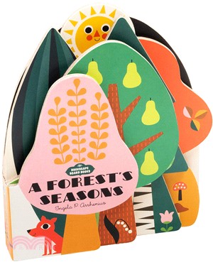 Bookscape Board Books: A Forest's Seasons (硬頁造型書)