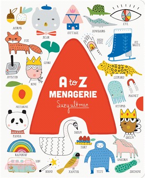 A to Z Menagerie (精裝硬頁書)