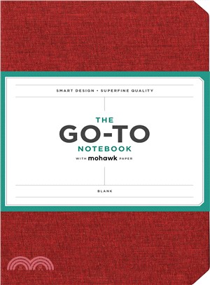 Go-to Notebook With Mohawk Paper ― Brick Red Blank