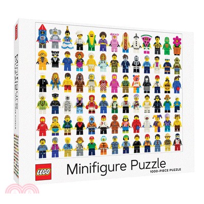 LEGO Minifigure 1000-Piece Puzzle