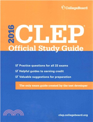 Clep Official Study Guide 2016