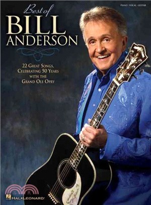Best of Bill Anderson ─ Piano-vocal-guitar