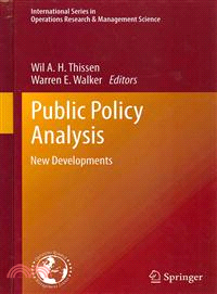 Public Policy Analysis—New Developments