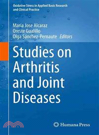 Studies on Arthritis and Joint Disorders