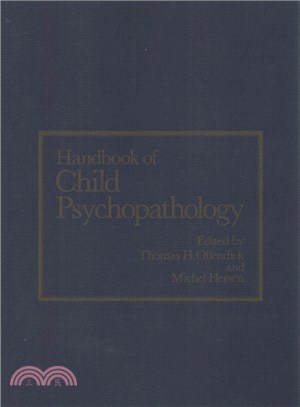 Handbook of Child Psychopathology