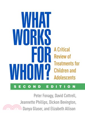 What Works for Whom? ─ A Critical Review of Treatments for Children and Adolescents