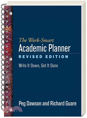 The Work-Smart Academic Planner ─ Write It Down, Get It Done