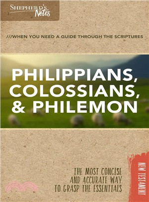 Philippians, Colossians, Philemon