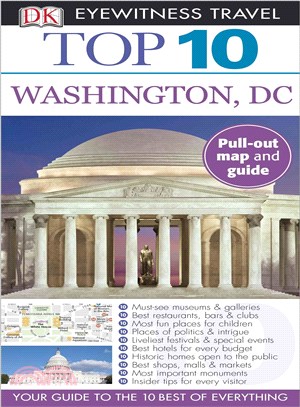 DK Eyewitness Top 10 Travel Guide Washington DC