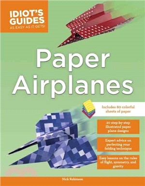 Idiot's Guides Paper Airplane Kit