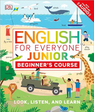 English for Everyone Junior: Beginner's Course(軟精裝本)(美國版)*內附音檔網址