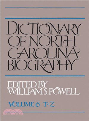 Dictionary of North Carolina Biography ― T-z