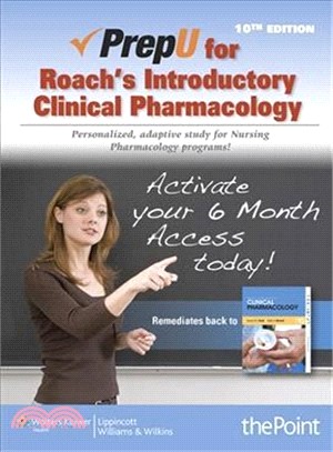 PrepU for Roach's Introductory Clinical Pharmacology Passcode