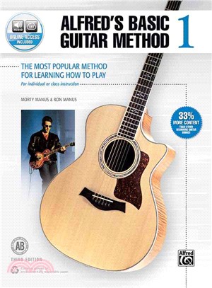 Alfred's Basic Guitar Method 1 ─ The Most Popular Method for Learning How to Play