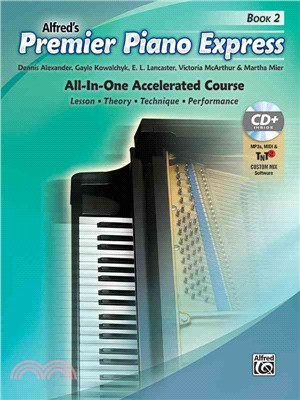 Premier Piano Express ─ An All-in-one Accelerated Course, Book, Cd-rom & Online Audio & Software