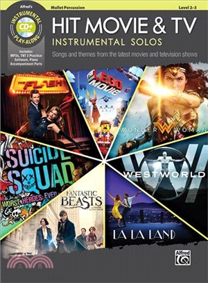 Hit Movie & TV Instrumental Solos + Cd ― Songs and Themes from the Latest Movies and Television Shows, Mallet Percussion