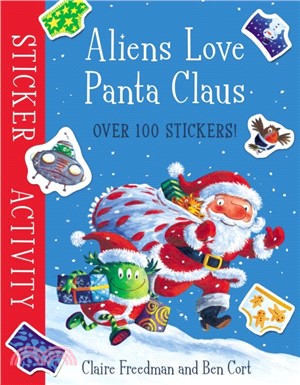 Aliens Love Panta Claus: Sticker Activity