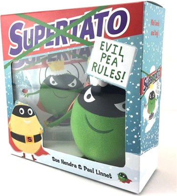 Supertato: Evil Pea Rules Book And Plush