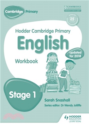 Hodder Cambridge Primary English: Work Book Stage 1