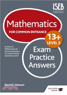 Mathematics Level 3 for Common Entrance at 13+ Exam Practice Answers
