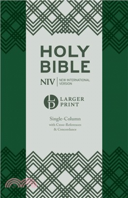 NIV Larger Print Compact Single Column Reference Bible