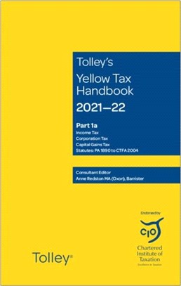 TOLLEYS YELLOW TAX HANDBOOK 202122