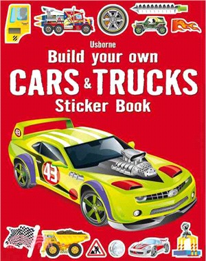 Build Your Own Cars and Trucks Sticker Book (Build Your Own Sticker Books)