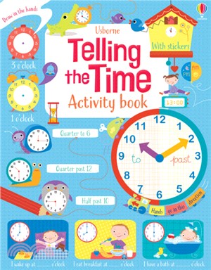 Telling the Time Activity Book | 拾書所