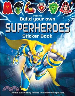 Build Your Own Superheroes Sticker Book (貼紙書)