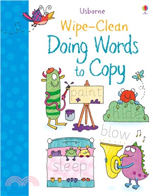 Wipe-Clean Doing Words to Copy (附白板筆)