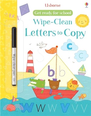 Get Ready for School: Letters to Copy (擦寫書)