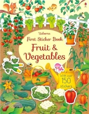 First Sticker Book Fruit and Vegetables (貼紙書)