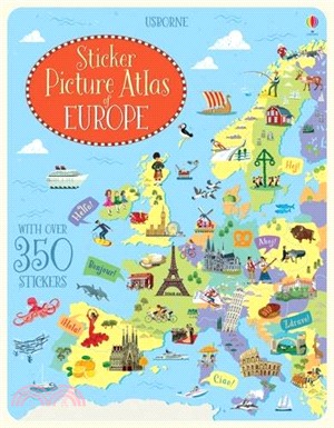 Sticker Picture Atlas of Europe (Activity Books)