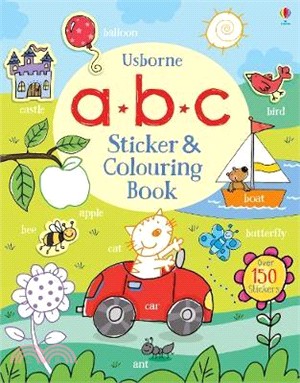 ABC Sticker and Colouring Book | 拾書所