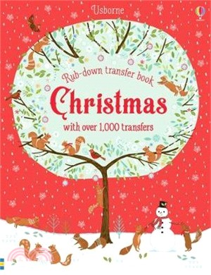 Rub-down Transfer Book Christmas