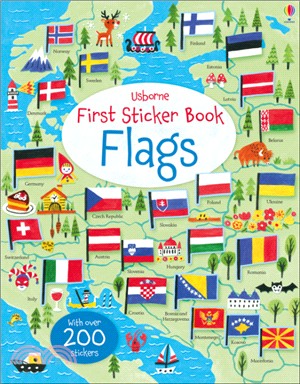 First Sticker Book Flags (貼紙書)