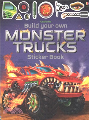 Build Your Own Monster Trucks Sticker Book