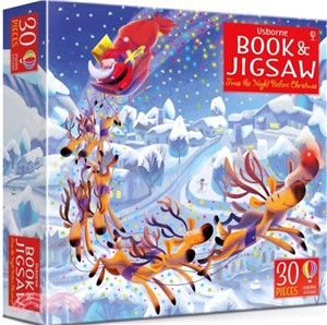Usborne Book and Jigsaw: Twas the Night before Christmas